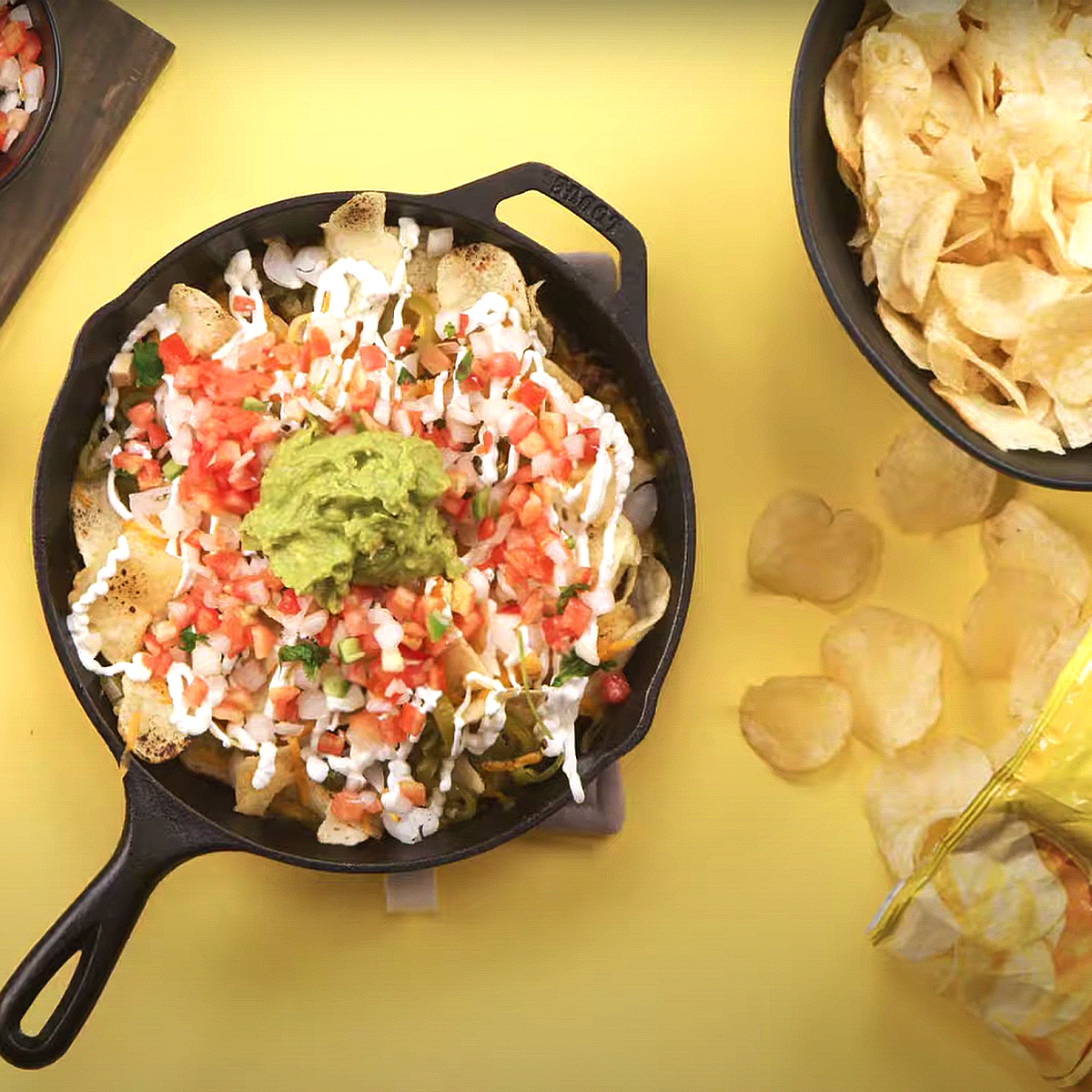 SKILLET NACHOS