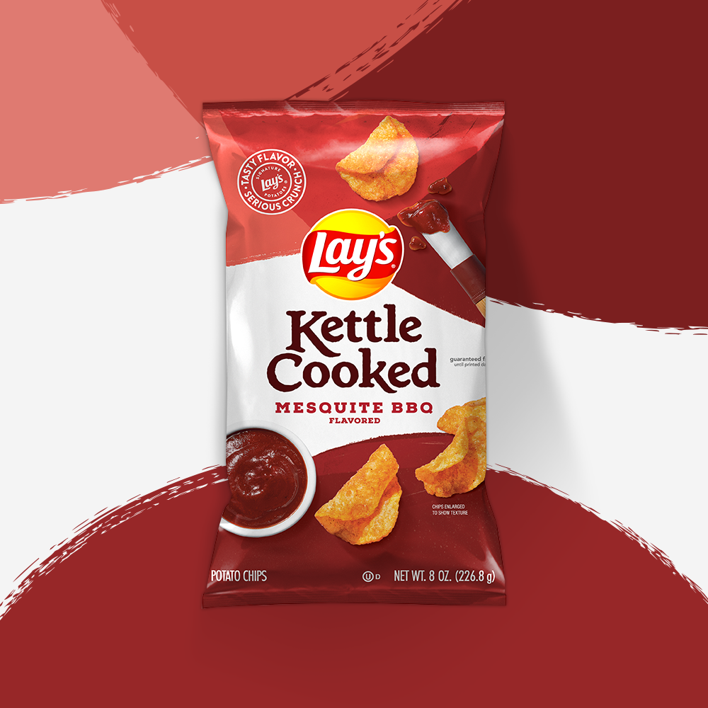 Lay S Kettle Cooked Mesquite q Flavored Potato Chips Lay S