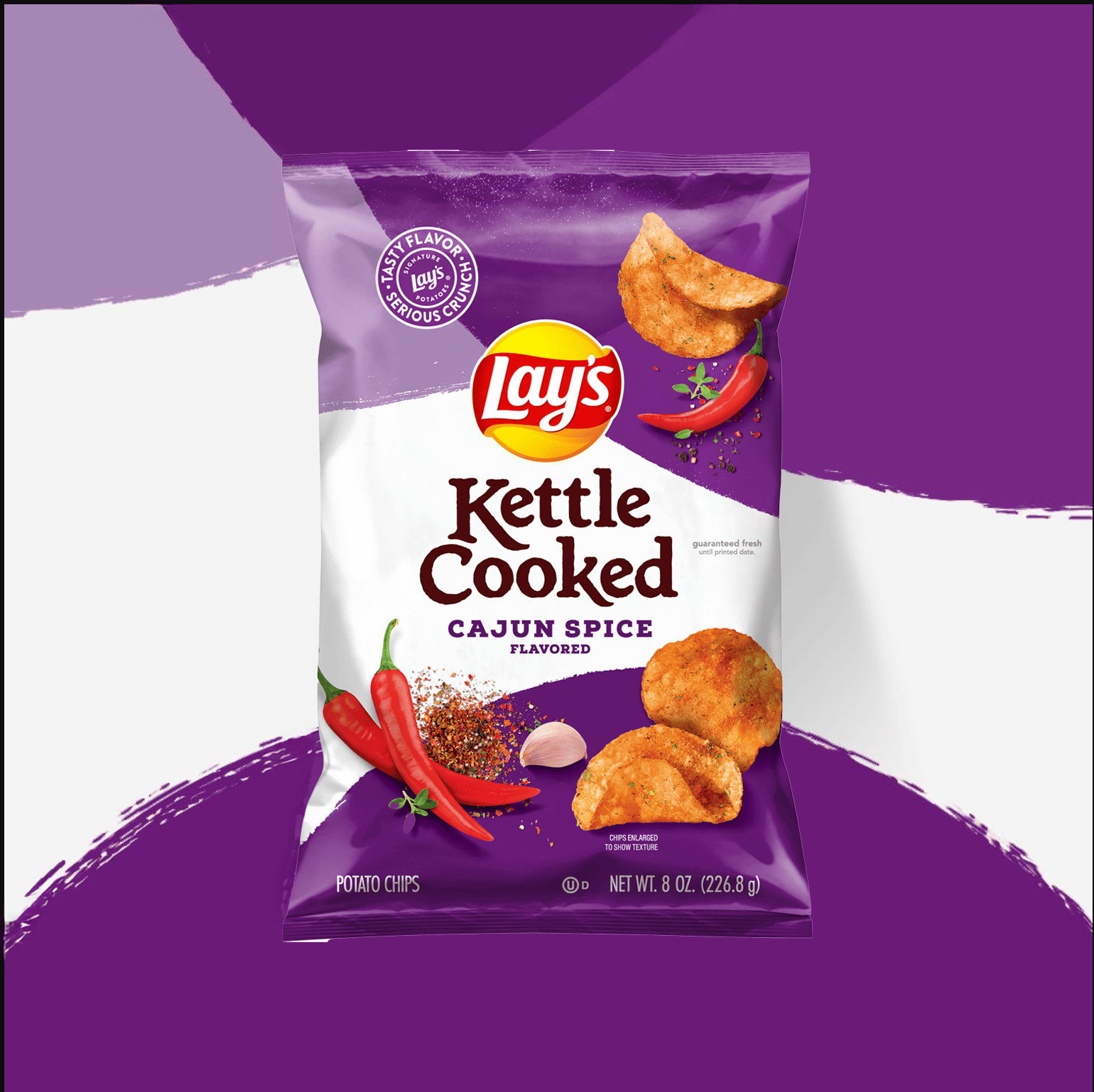 LAY’S® Kettle Cooked Cajun Spice Flavored Chips