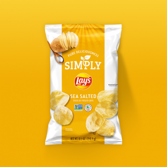 Lays® Oven Baked Original Potato Crisps 2.5 oz. Bag